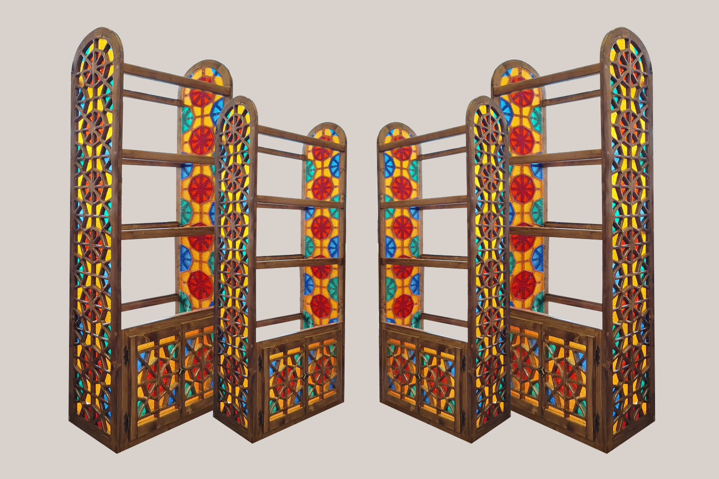 Wooden library
